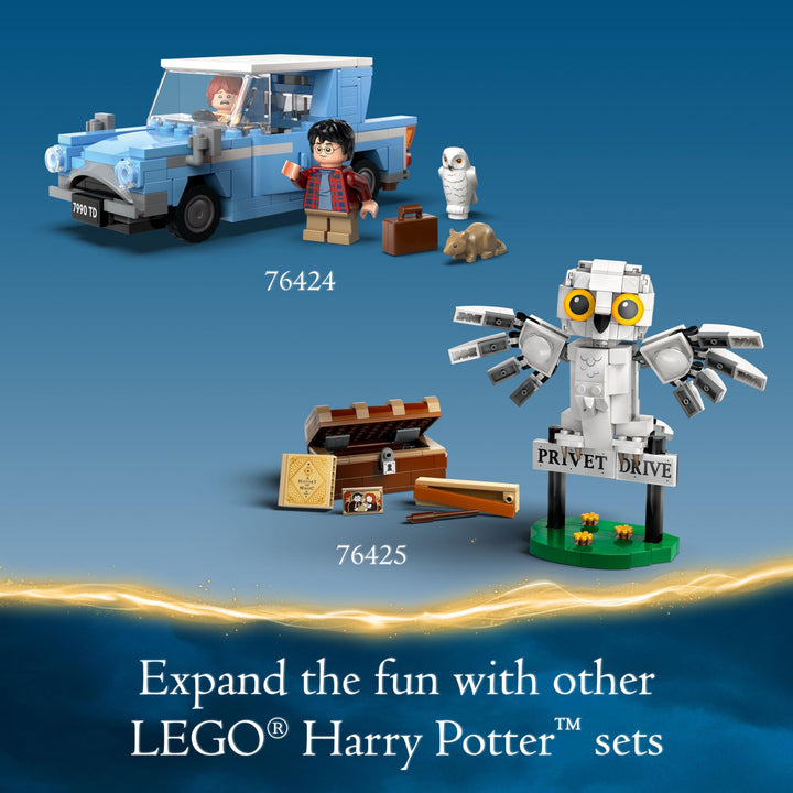 LEGO Harry Potter Flying Ford Anglia 76424 Auto De Construcción Con 2 Minifiguras y Accesorios - Imagen 6