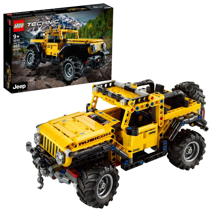 Set De Construcción Lego Technic Jeep Wrangler 42122 665 Piezas - Imagen 1