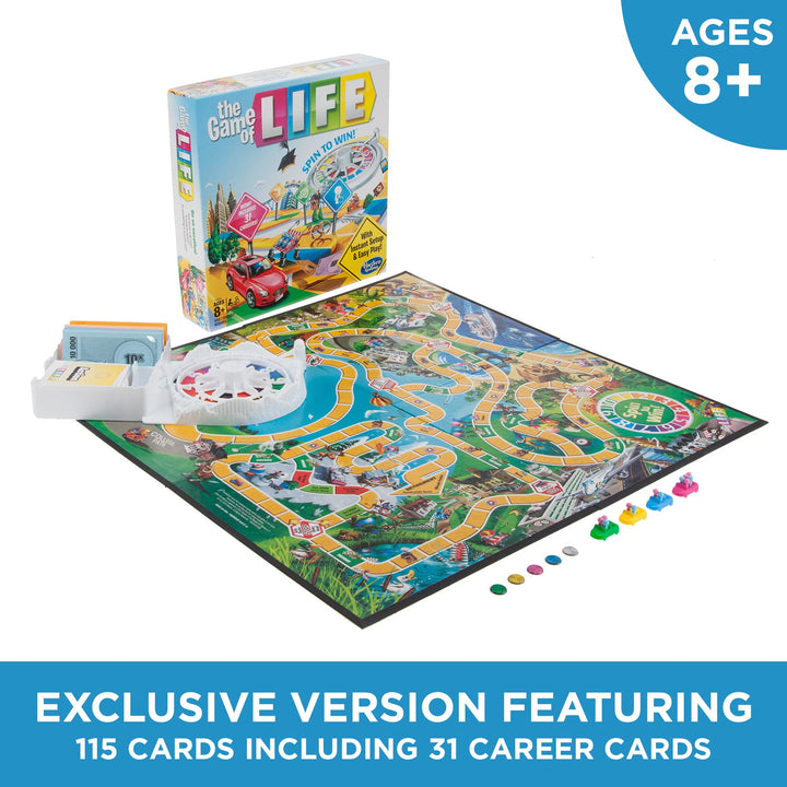 Juego De Mesa The Game Of Life Hasbro Para 8 Años En Adelante Diversión Familiar - Imagen 3