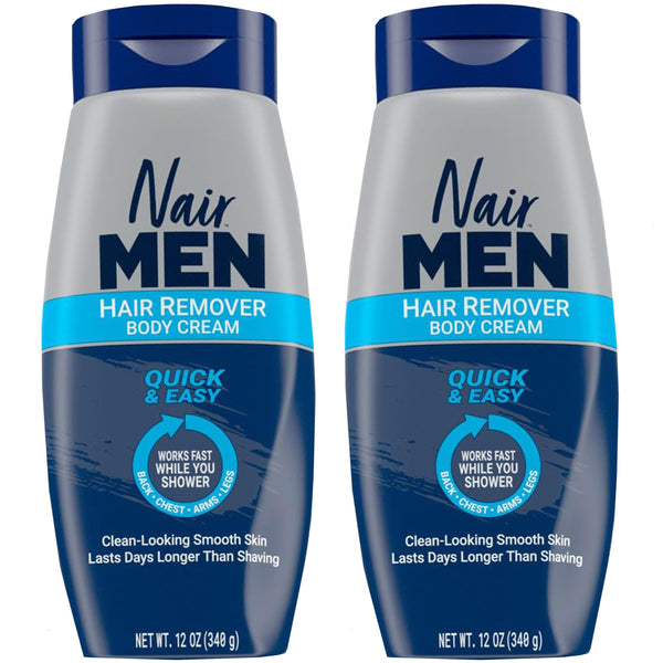 Nair Men Crema Depiladora Para Hombres 368 G X 2 Und Piel Suave Sin Dolor - Imagen 1