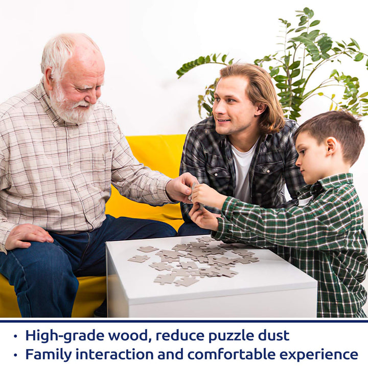 Rompecabezas De Madera 1000 Piezas Halloween Decoración Familiar - Imagen 8