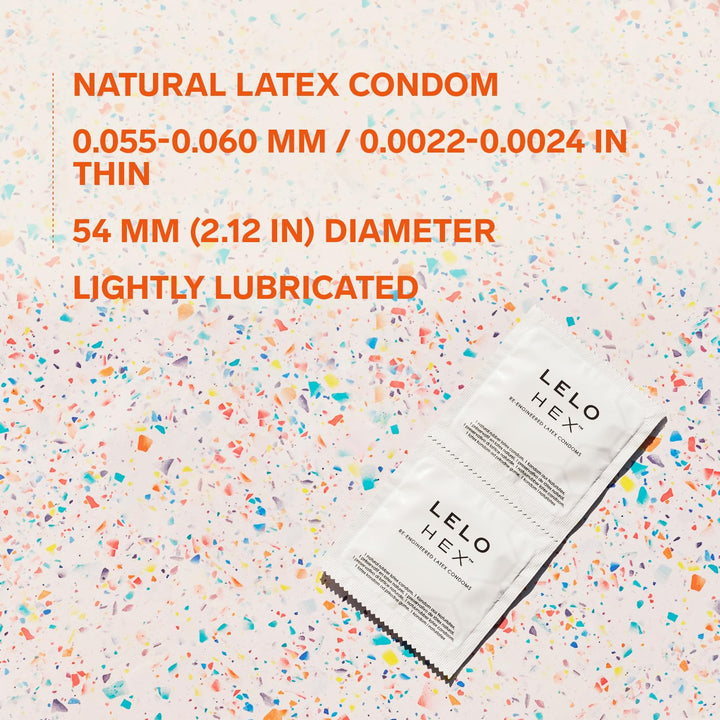 Condones Lelo Hex Original De Lujo Hexagonal X 36 Unidades - Imagen 4