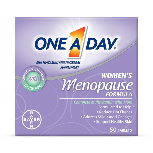 Menopausia Multivitaminico One A Day Mujeres Sofocos Y Salud Osea - Imagen 1