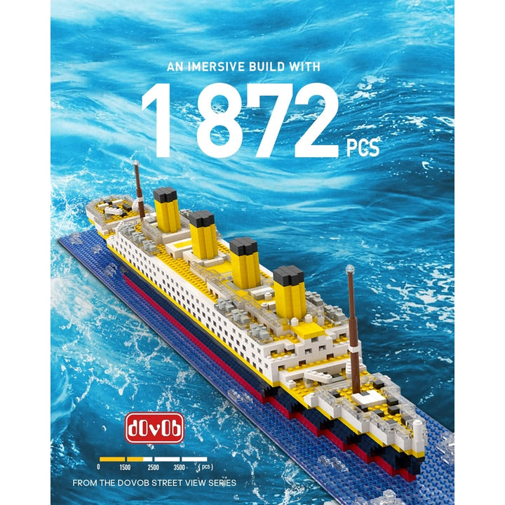 Set de Construcción Titanic 1872 Piezas 2 Figuras Juguete Ideal para Adultos y Niños - Imagen 5