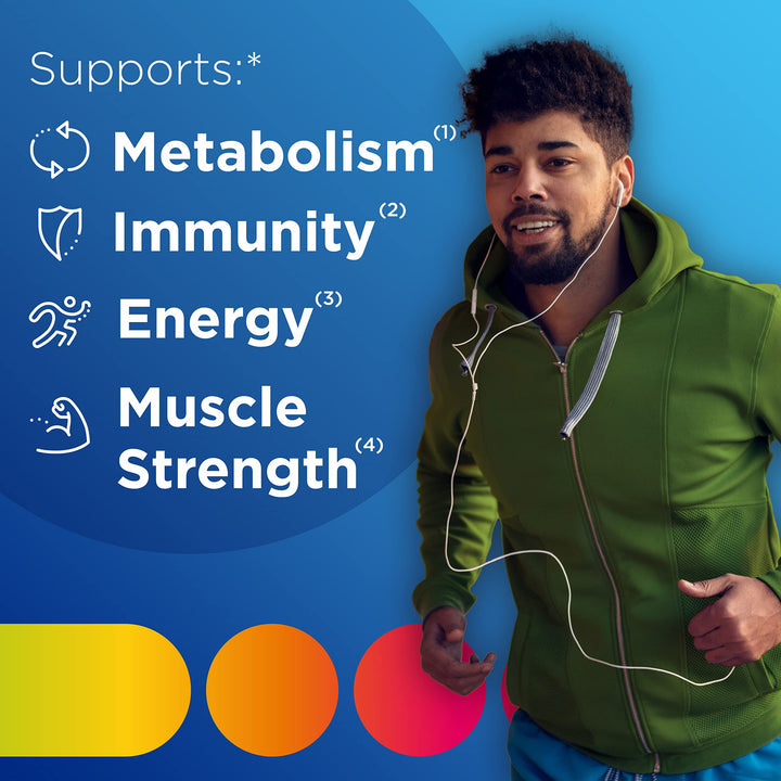 Centrum Multivitaminico Multimineral MultiGummies Para Hombre 170 Gomitas - Imagen 2