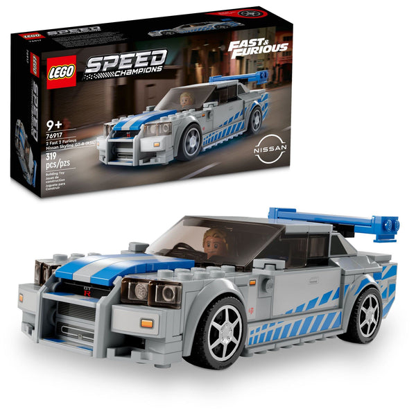 Lego Speed Champions Nissan Skyline Gt-R R34 76917 2023 Construcción Detallada para Niños - Imagen 1