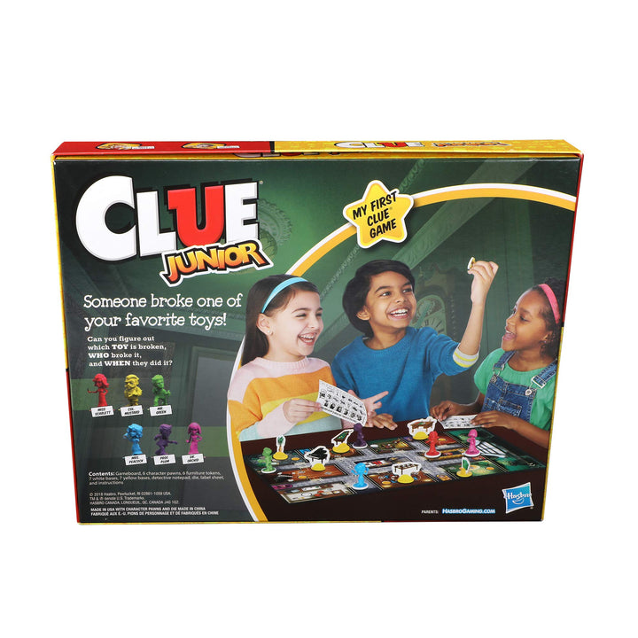 Clue Junior Juego De Mesa Hasbro Para Niños De 5 Años Y Más - Imagen 3