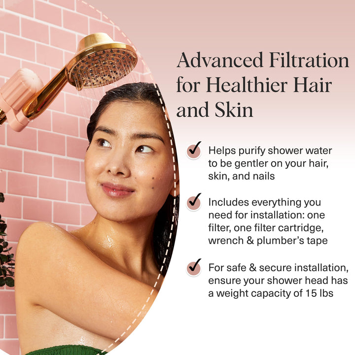 Ablandador De Agua Con Filtro Cabezal De Ducha Para Agua Dura - Imagen 3