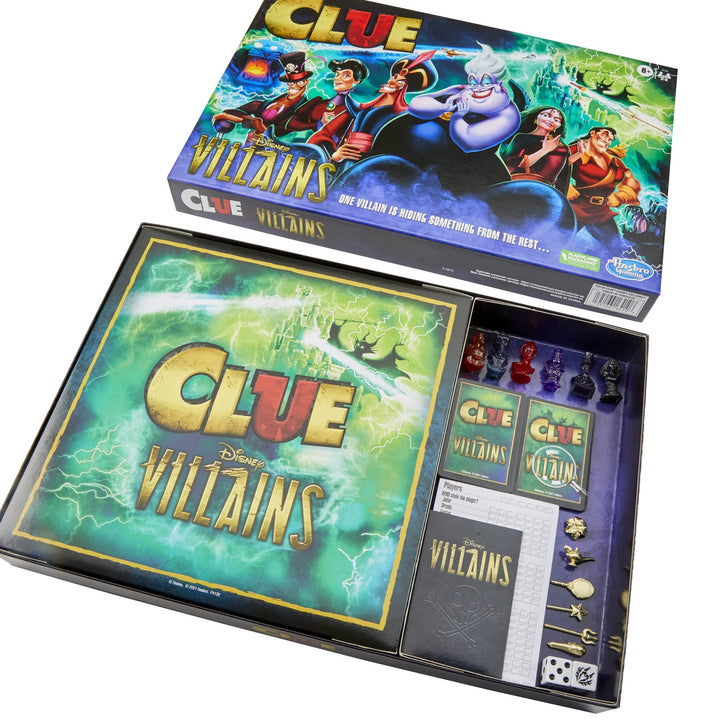 Clue Disney Villains Edition Juego de Mesa Familiar 2-6 Jugadores - Imagen 5