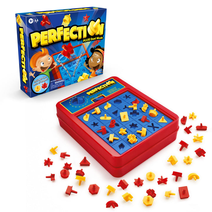 Hasbro Gaming Perfection Plus Juego De Mesa Infantil Para 2 Jugadores - Imagen 2