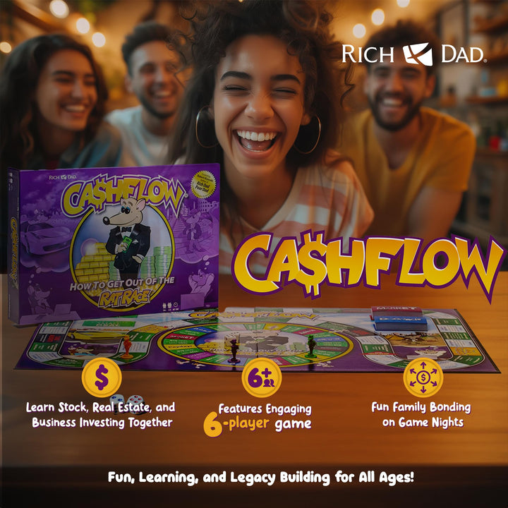 Juego De Mesa Rich Dad Cashflow Nueva Edición Educación Financiera - Imagen 2