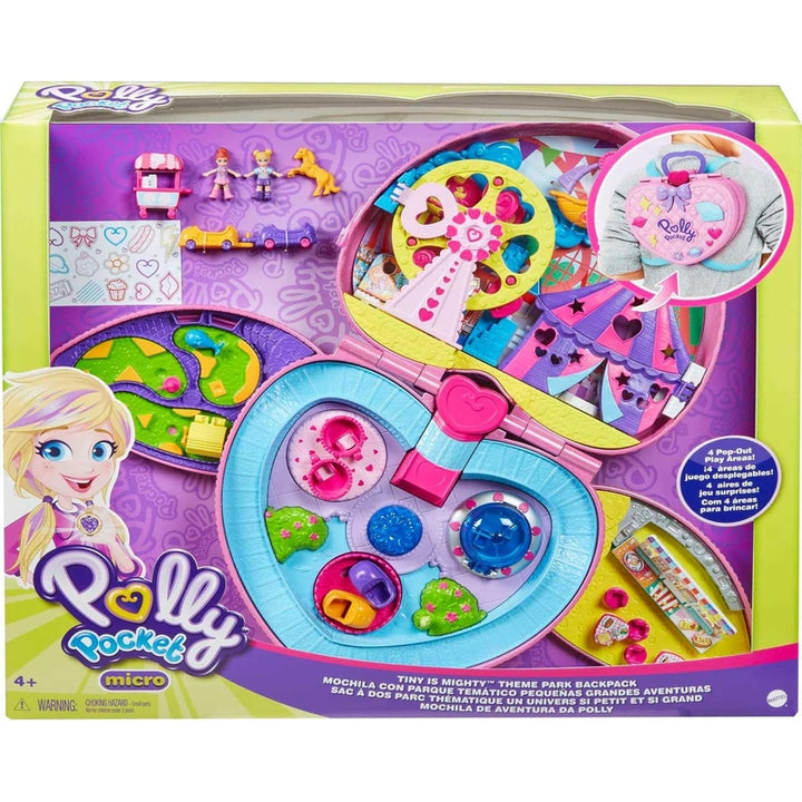 Mochila Parque Temático Polly Pocket Juego Imaginación Compacto - Imagen 6