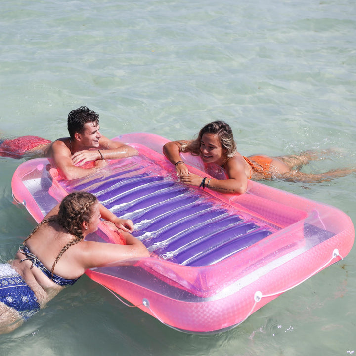 Swimline Suntan Tub Flotador Inflable con Reposacabezas para Bronceado y Relax en Piscina y Patio - Imagen 2