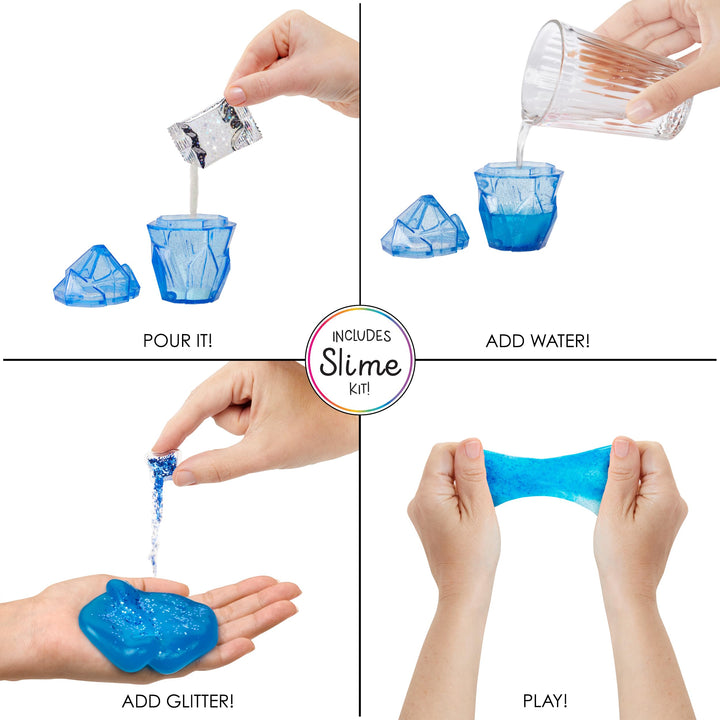 Muñeca Rainbow High Skyler 28 cm con slime y mascota Yeti juguetes creativos para niñas - Imagen 5