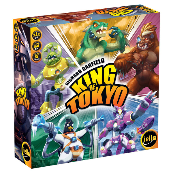 King Of Tokyo Juego De Mesa Nueva Edición Con Ilustraciones Mejoradas - Imagen 1