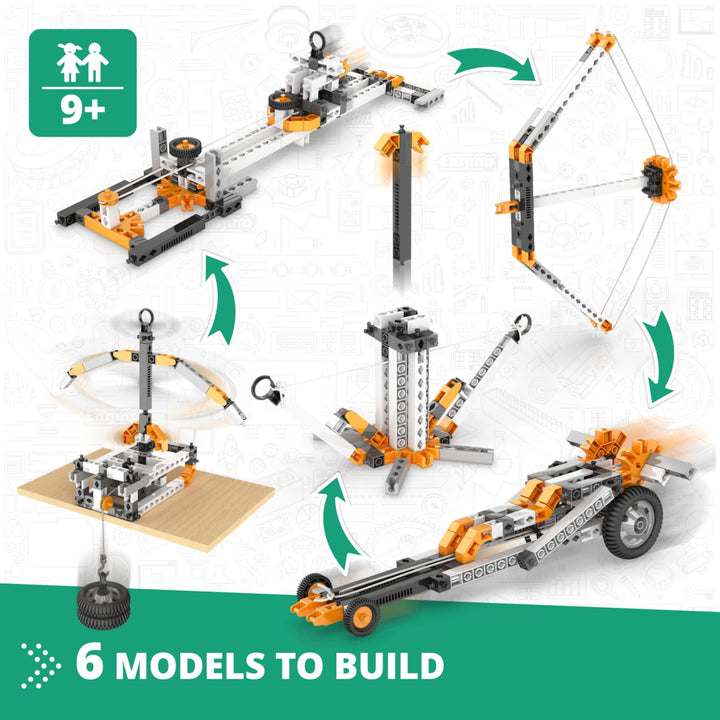 Engino STEM902 Juego de Construcción Leyes de Física para Niños + Aplicación 3D Interactiva - Imagen 2