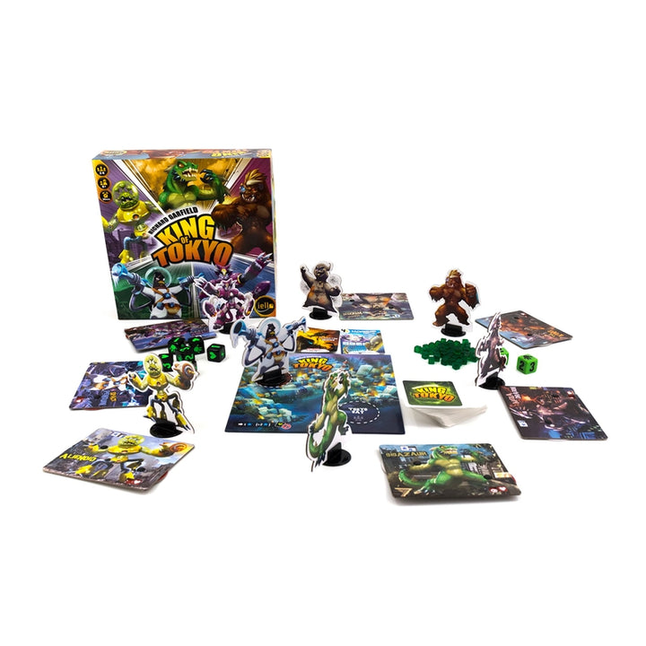 King Of Tokyo Juego De Mesa Nueva Edición Con Ilustraciones Mejoradas - Imagen 2