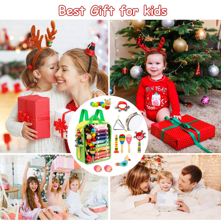 Instrumentos Musicales Educativos Para Niños TAIMASI 33 Piezas Juego Completo - Imagen 7