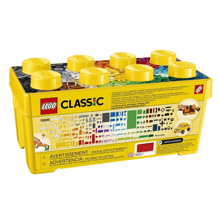 Lego Classic 10696 Caja De Bloques Creativos Mediano 484 Piezas Para Niños Desarrolla Su Creatividad - Imagen 6