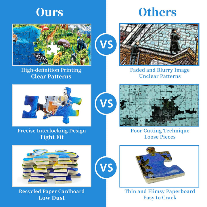 Rompecabezas De Madera 1000 Piezas Para Adultos Diseño Decorativo Relajante - Imagen 4