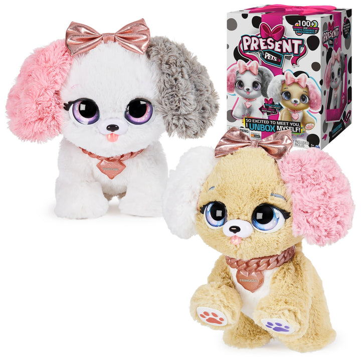 Present Pets Mascota Interactiva Peluche Cachorro Fancy Puppy con Más de 100 Sonidos y Acciones - Imagen 1