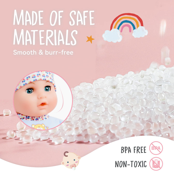 Muñeca Interactiva de Bebé 40 cm Llora y Habla Accesorios para Niños 2 a 5 Años - Imagen 4