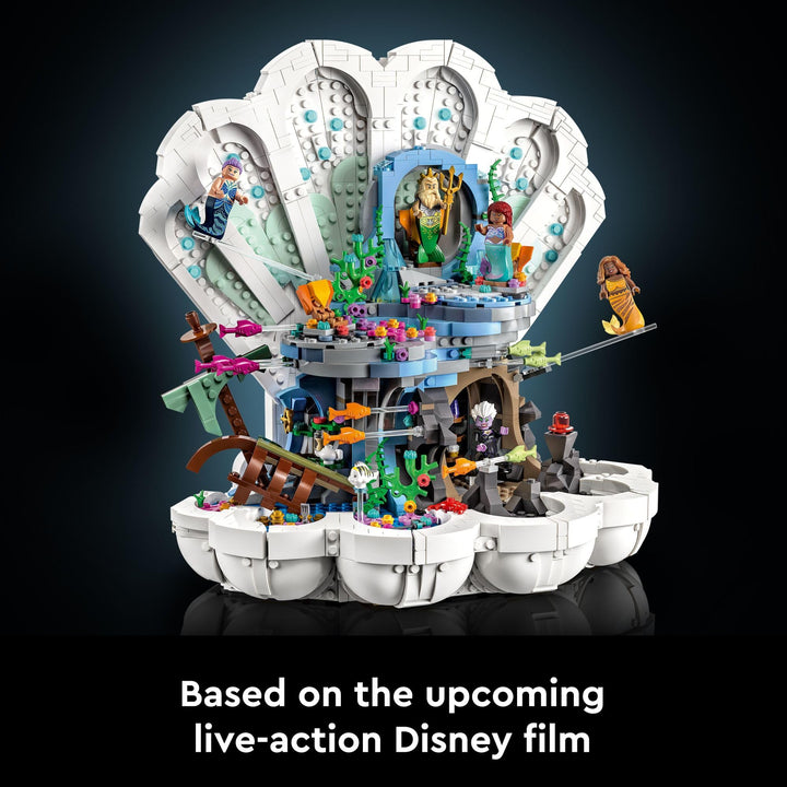 Juego De Construcción Disney Princess 43225 Con Ariel Úrsula Y Tritón - Imagen 4