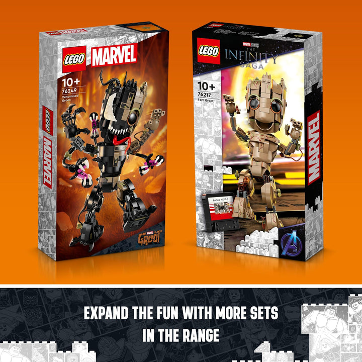 Marvel Venomized Groot 76249 Figura De Acción Transformable 18 Cm Juguete - Imagen 6