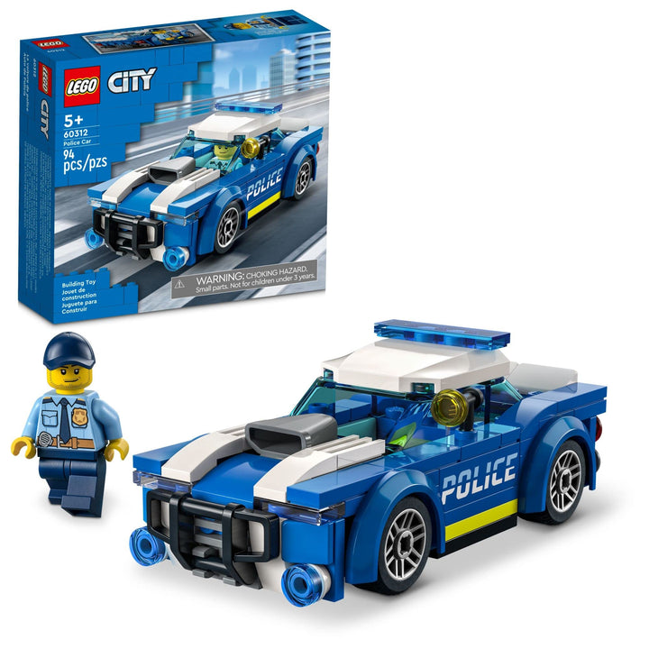 Lego City 60312 Coche de Policía Minifigura para Niños + Fomenta la Creatividad - Imagen 1