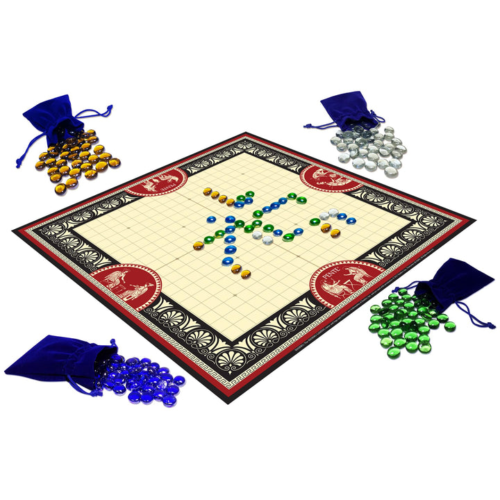 Deluxe Pente Juego Estrategia Familiar Portátil Hasta 4 Jugadores - Imagen 4