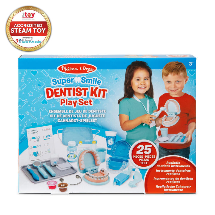 Juego De Dentista Super Smile Melissa Doug Juguete Educativo 26 Piezas - Imagen 3