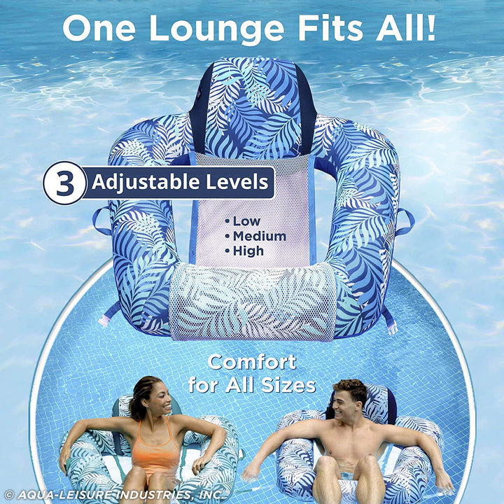 Sillón De Piscina Aqua Zero Gravity Flotador Ajustable para Adultos y Niños - Imagen 5