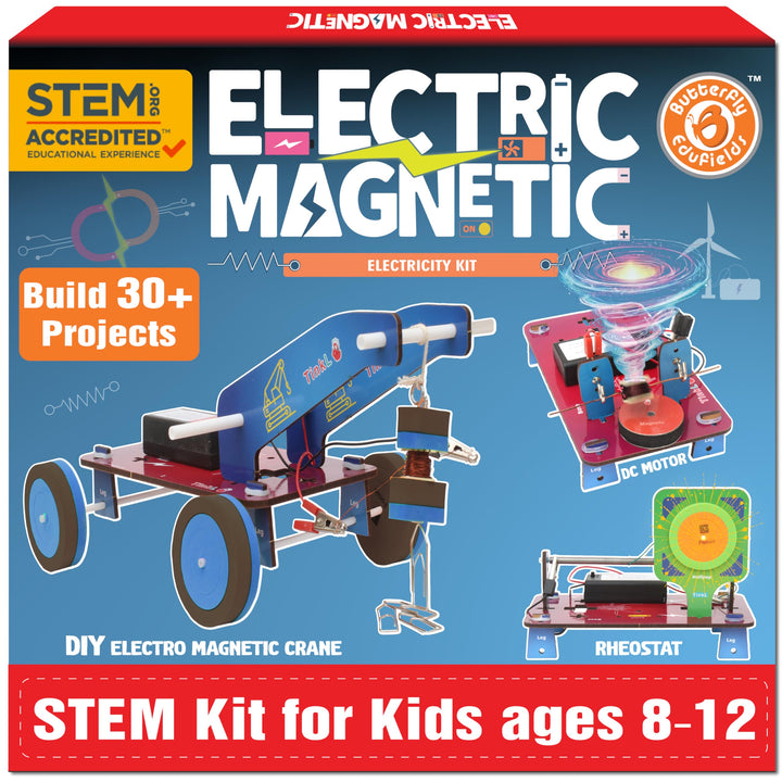 Kit STEM 30 en 1 Electricidad y Magnetismo para Niños de 8 a 12 Años Juguete Educativo - Imagen 1