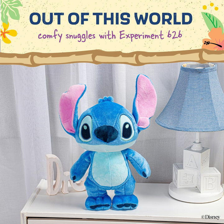 Peluche Suave Lilo & Stitch Azul 38 Cm Para Niños Regalo Ideal Confort - Imagen 5