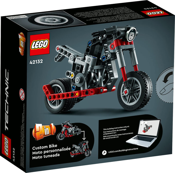 Set De Construcción Lego Technic Moto 42132 Juguete Para Niños 7 Años Con Detalles Realistas - Imagen 6