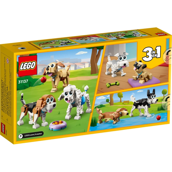 Lego Creator 31137 Construcción 3 En 1 De Adorables Perros Juego Educativo - Imagen 4