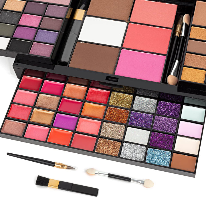 Kit De Maquillaje Profesional Todo En Uno Estuche De Lujo 90 Colores - Imagen 7