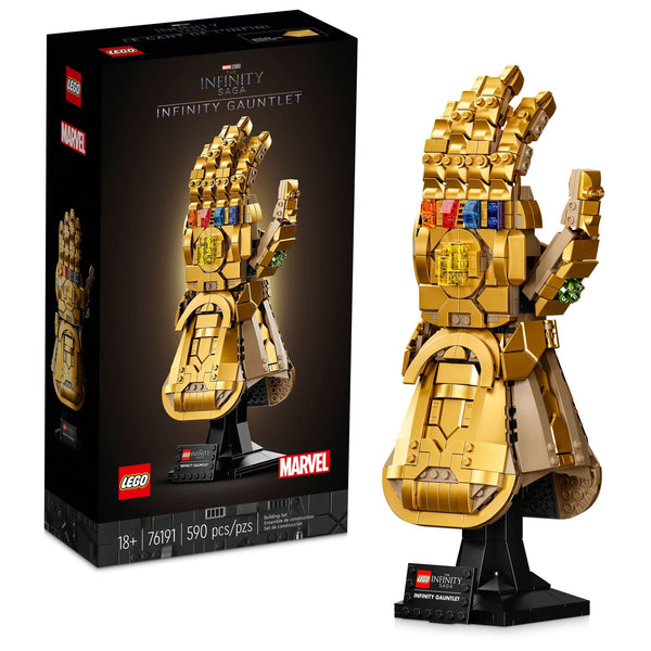 Lego Marvel Infinity Juego De Guantes Thanos Piedras Infinito Para Adultos Y Adolescentes - Imagen 1