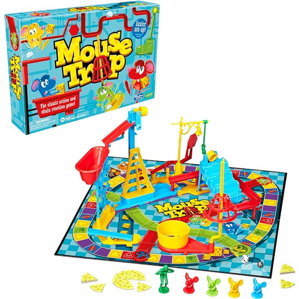 Juego De Mesa Hasbro Gaming Mouse Trap Trampa De Ratones Emoción Y Diversión Asegurada