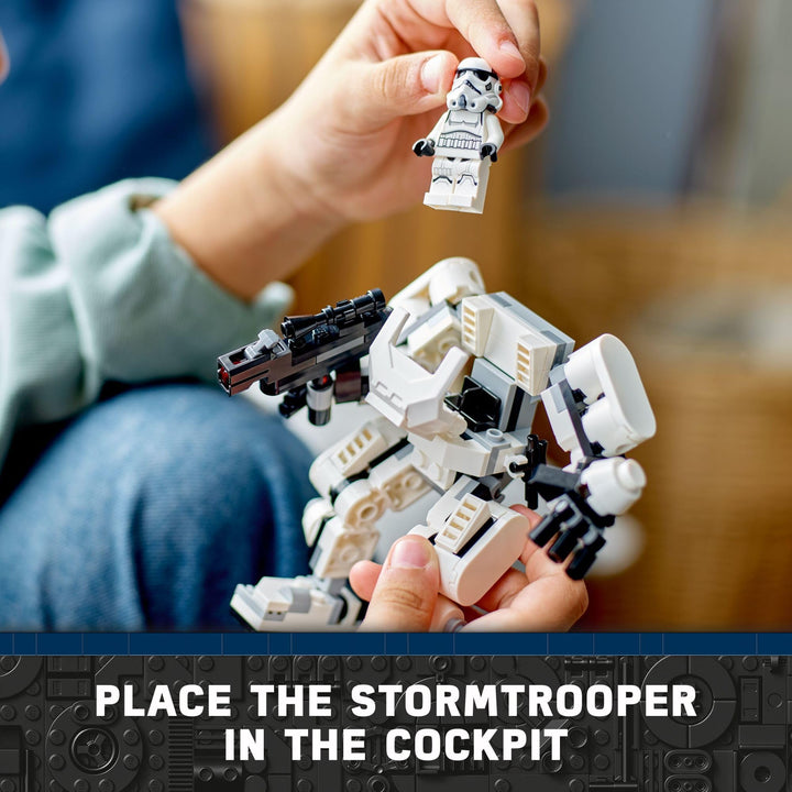 Lego Star Wars™ Meca de Stormtrooper 75370 138 Piezas Juego Creativo para Niños - Imagen 3