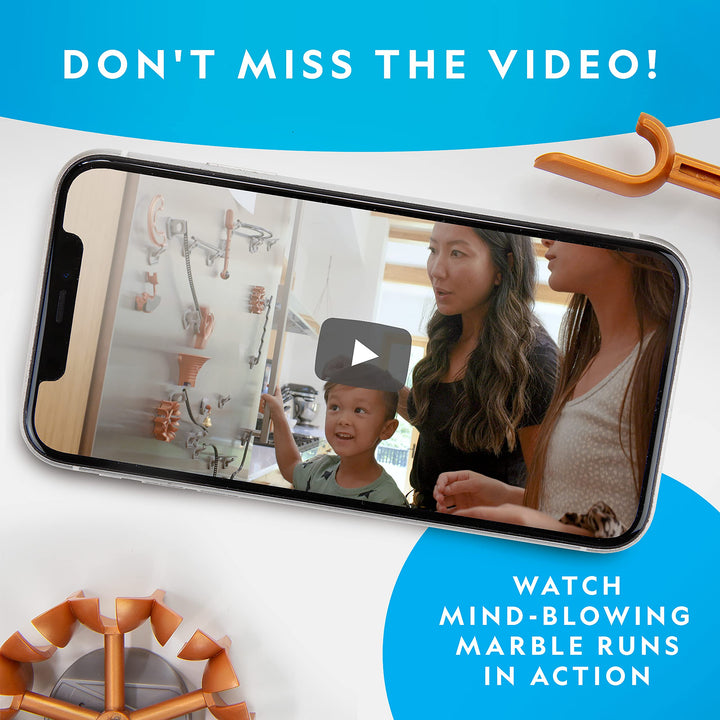 Juego de Construcción Magnético 75 Piezas Laberinto Canicas National Geographic STEM - Imagen 8