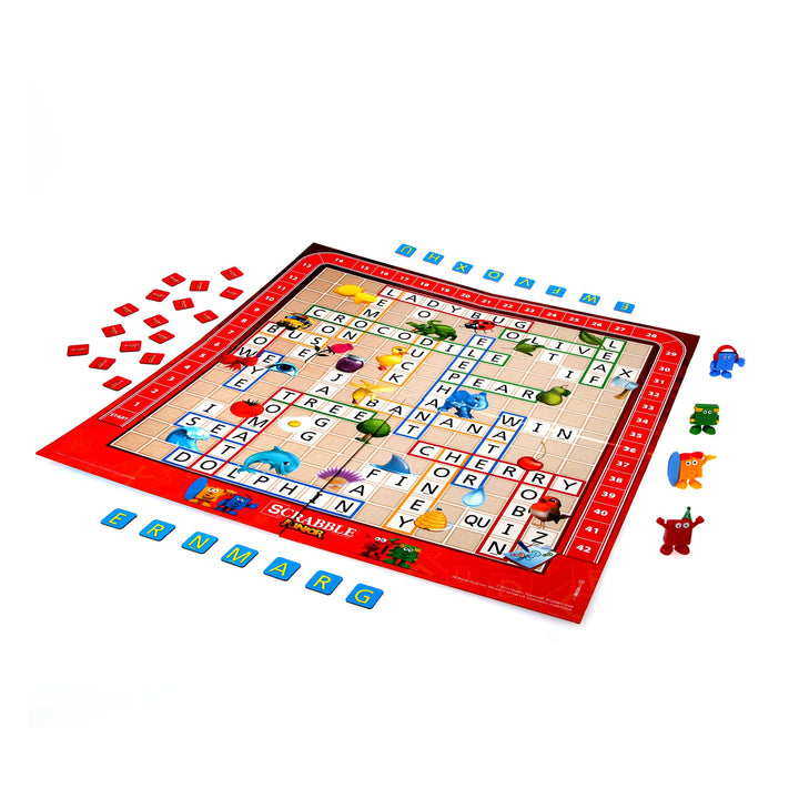 Juego De Mesa Scrabble Junior Multicolor Ideal Para Niños - Imagen 2