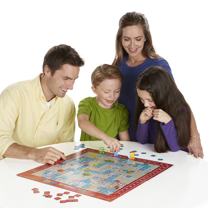 Juego De Mesa Scrabble Junior Multicolor Ideal Para Niños - Imagen 7