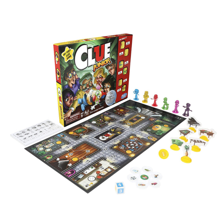 Clue Junior Juego De Mesa Hasbro Para Niños De 5 Años Y Más - Imagen 2