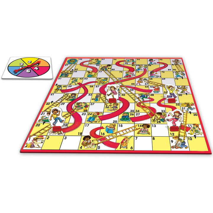 Juego De Mesa Clásico Para Niños Chutes And Ladders Divertido Y Educativo - Imagen 4