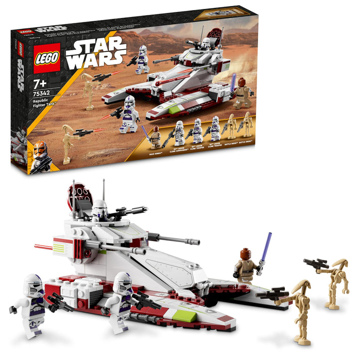 Lego Star Wars Tanque de Combate Republic 75342 368 Piezas - Imagen 1