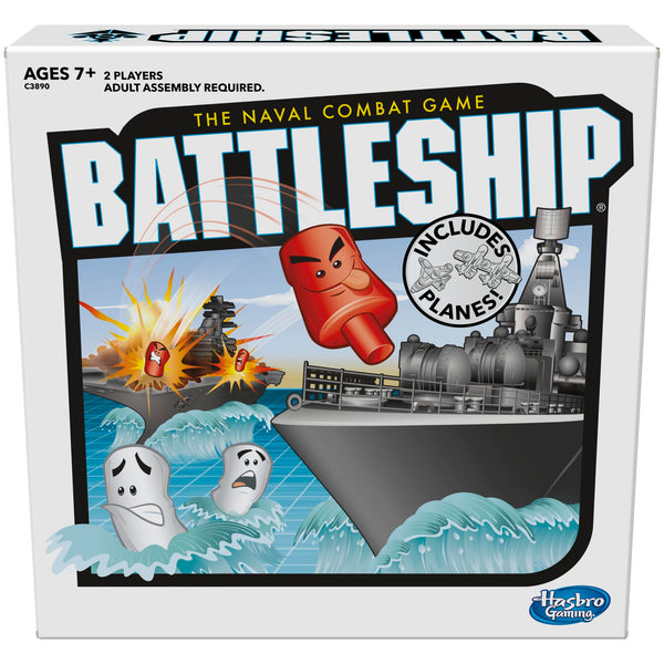 Juego De Mesa Battleship Con Aviones Y Barcos Edición Exclusiva De Estrategia - Imagen 1