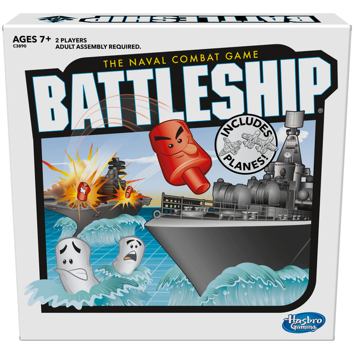 Juego De Mesa Battleship Con Aviones Y Barcos Edición Exclusiva De Estrategia - Imagen 1
