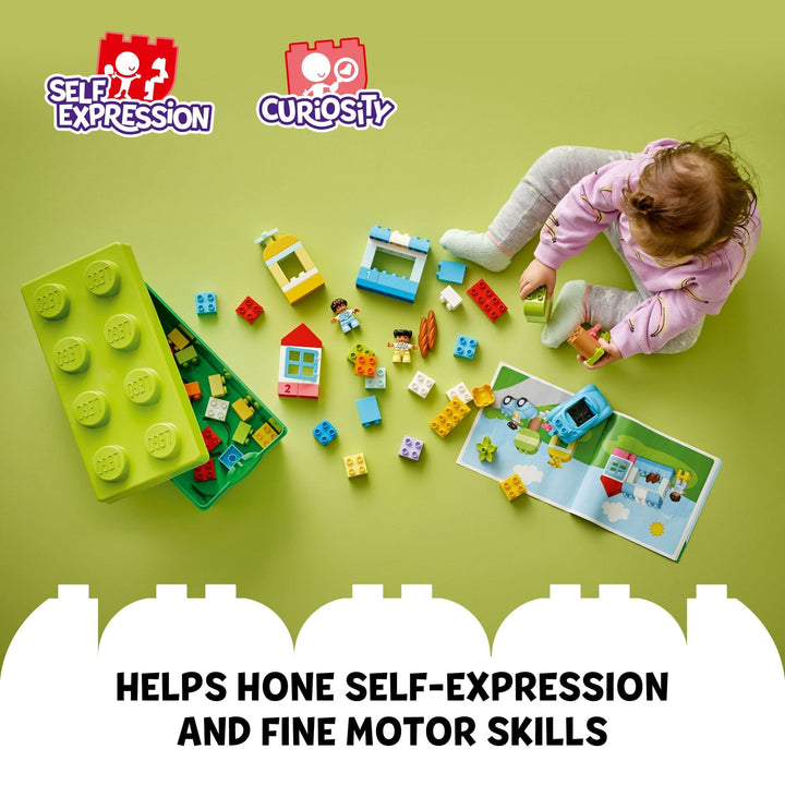 Lego Duplo 10913 Caja De Bloques Con Almacenamiento 65 Piezas Juguete Educativo para Niños - Imagen 7