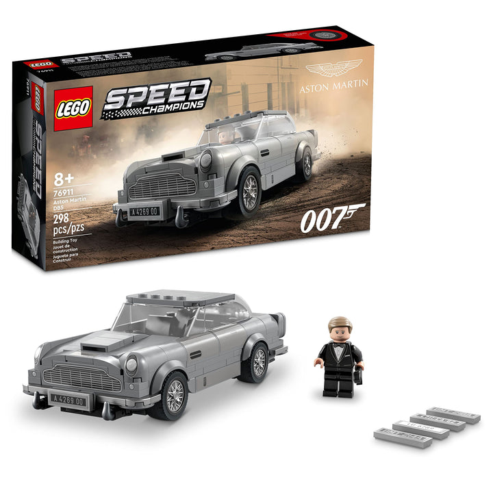 LEGO Speed Champions 007 Aston Martin DB5 76911 298 Piezas Construcción James Bond - Imagen 1